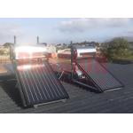 Closed Loop Circulation Rooftop Solar Water Heater , Solar Energy Flat Plate Water Heater for sale