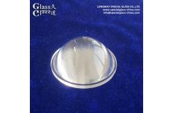 China Custom Borosilicate Glass Aspheric LED Lens for Enhancing LED Efficiency supplier