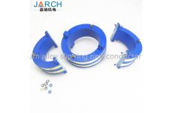 China Two - Piece Half Split Ring Commutator 12 Holes With Carbon Brush Holder supplier