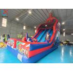 Manufacturer Inflatable Dry Slide Spiderman Inflatable Double Slides Castle