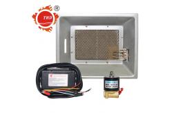 China LPG Natural Gas Infrared Brooder Heater Automatic Temperature Control For Chicken supplier