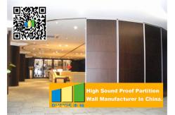 China Soundproof Folding Acoustic Movable Partition Walls Panels to Meeting Room supplier
