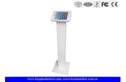 China Lockable Round Corner Ipad Kiosk Stand Rugged For Sweepstakes supplier