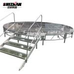 Acrylic Board Glass Stage Lights Layer Alloy Truss For Event for sale