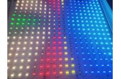 China LED Injection Grille Screen Transparent For Flexible Advertising Media supplier