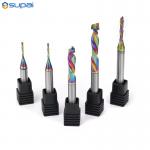 Carbide End Mill For Woodworking Stainless Steels CNC Machining Customized for sale