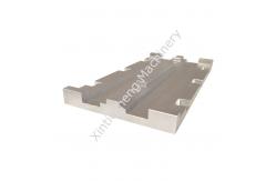 China Silver CNC Steel Connector Plates Anodic Oxidation High Precision Processing supplier