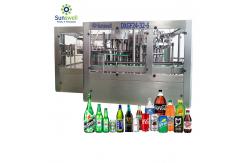 China Juice Carbonated Drink Water Bottle Filling Machine Aluminum Tin Can Making Machine supplier