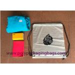 Single Layer Frosted 0.07mm CPE Transparent Backpack Bag For Travel