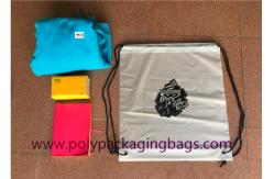 China Single Layer Frosted 0.07mm CPE Transparent Backpack Bag For Travel supplier