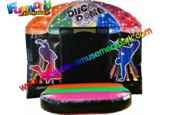 China Disco Inflatable Bouncy Castles , Inflatable Jumping Bouncer With Vinyl supplier