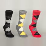 Sweat Absorbent Cotton Dress Socks With Snngging Resistance Breathable Material for sale