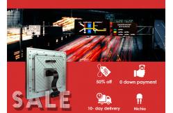 China Yaham BD20 Electronic Highway Message Boards 320mm X 320mm Remote Control supplier