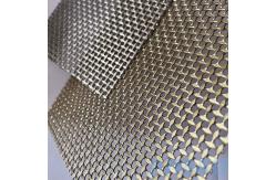 China 2m Wide Customizable Decorative Architectural Wire Mesh Funiture Mesh supplier