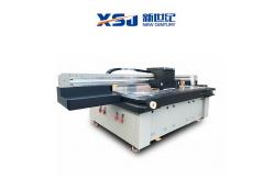 China CMYK 8 Heads 45Sqm/H 2400DPI UV Inkjet Printer supplier