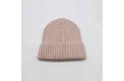 China Adults Knit Beanie Hats Polyester Fabric Circumference 58CM,Soft & Warm supplier