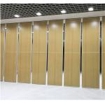 OEM ODM Ballroom Operable Sliding Partition Walls Soundproof Folding Door Banquet Hall for sale