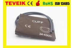 China Large Adult NIBP Cuff Double Hose For Patient Monitor M1575A supplier