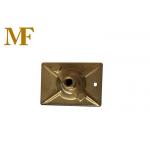 Rectangle Shape 17mm Concrete Formwork Tie Nut Galvanized for sale