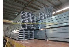 China Zinc Coating Galvanised Square Tube Galvanized Steel C Shape Purlin supplier