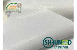 China Collar And Cuff Soft Shirt Interlining Collar Fusing Pure Polyester supplier