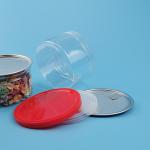400ml FDA Peanuts Clear PET Leak Proof Plastic Food Jars for sale
