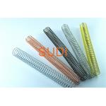 Twin Ring 1.4mm Diameter Metal Spiral Binding Coils For Coil Books