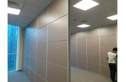 China Sound Insulation Movable Track Folding Sliding Partition Wall Easy Operated supplier