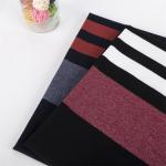 High-Quality Sweat-Absorben And Hanging Stiff And Smooth Striped Knit Fabric For Jersey for sale