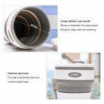 Portable Food Grade Silicone Folding Coffee Cup BPA Free