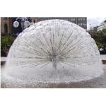 3 Hemisphere Crystal DN80 Dancing Fountain Nozzles for sale