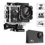 RoHS 4K WiFi Waterproof Action Camera Multifunctional Portable for sale