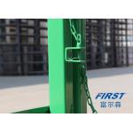 Green Powder Coated 1.5M Depth 60 Stackable Steel Pallets