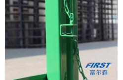 China Mild Steel Q235 1.5T Capacity unfolding Stackable Steel Pallets supplier