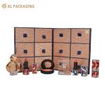 Customized Packaging Cupcake Box Luxury Christmas Advent Children Gift Box Cosmetic Chocolate Packaging for sale