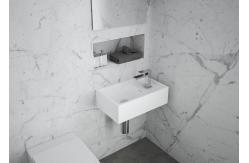 China UV Resistant Small Wall Mounted Sink Pollution Resistant Eco Friendly supplier