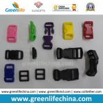 Plastic ABS Clasp Clips Black White Clear Colors
