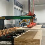 Advanced Wood Board Handling Machine with Servo Motor LCD Display and Customizable Flexibility for sale