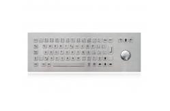 China IP65 Static Rated Kiosk Keyboard With Trackball Vandal Resistant Keyboard supplier