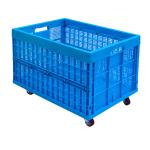 Large 800 mm Plastic Collapsible Crates With 4sets Casters Option