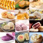 Automatic stuffed crispy bread flaky pastry production line