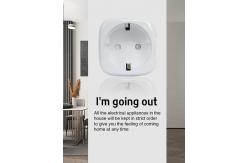 China App Controlled Smart Plug Socket Voice Control Wifi Power Outlet CE supplier