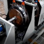 High-speed multi-hole drilling machine for high-precision flange processing