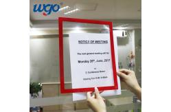 China No Magnetic No Install Tools Needed Wall Mounted Photo Frames Removable Ideas supplier