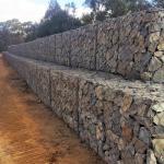 Double Twist 80x100mm Hexagonal Gabion Mesh 2x1x1m for sale