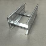 Wall Mounted Aluminum Ladder Cable Tray 3m 4m 5m 6m For Durable Cable Support for sale