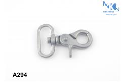 China Metal Swivel Eye Bolt Bag Snap Hook Laser , Engrave Customized Logo supplier