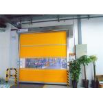 Blue Yellow PVC Interior Door , Industrial Workshop Doors for sale