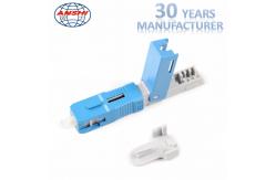 China SC / UPC FTTH fast connector Field assembly connector Quick Connector supplier