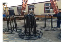 China Automatic Wire Coiling Machine , 60m/min Gabion Wire Mesh Machine PLC Control supplier